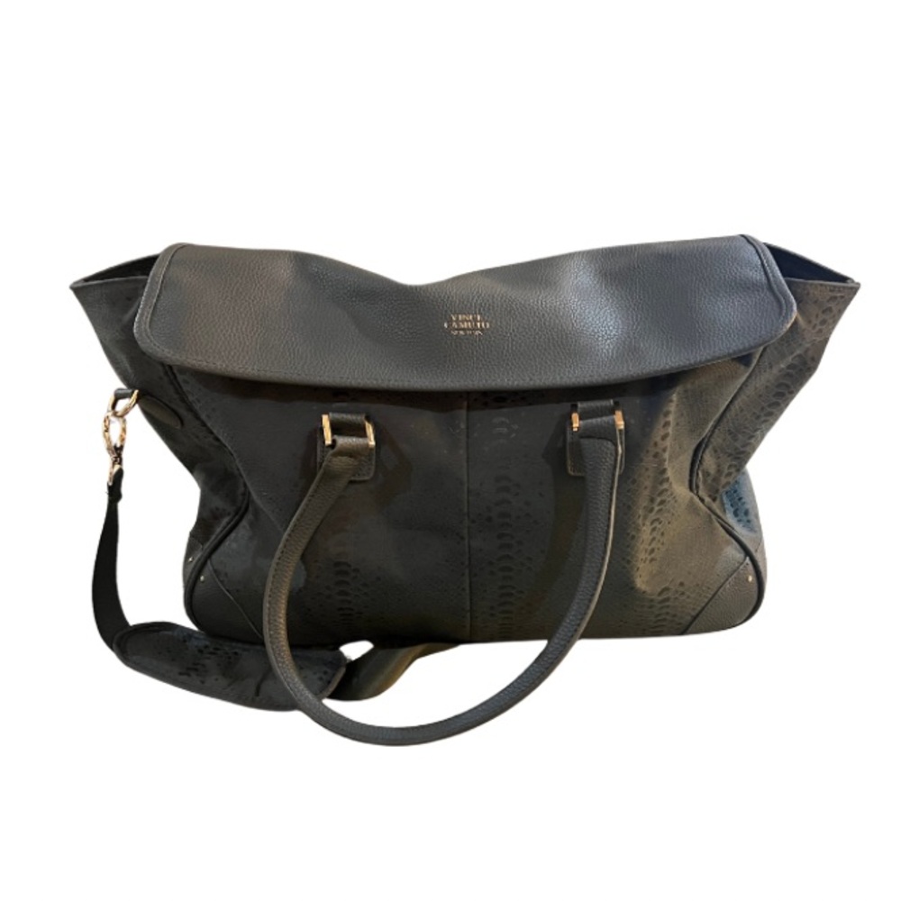 Vince Camuto Snakeskin Weekend Bag